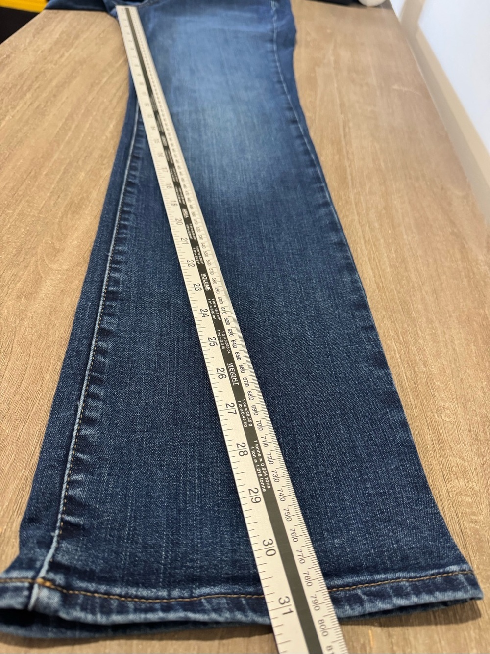 NYDJ Women's Bootcut Jeans in Deep Blue Wash - Picture 6 of 7